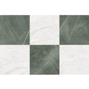 FloorPops x Chris Loves Julia Bonneville Jade Peel and Stick Floor Tiles, FP6332 (Green)