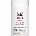 EltaMD UV Skin Recovery Green Tint 100% Mineral Sunscreen, SPF 50, Redness Correcting Face Sunscreen, Safe for Sensitive Skin, 1.7oz
