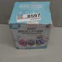 Rechargeable Bubble Machine - Auto 360 Rotation, 75 Tilt Range, 10 Large Wands - Bubbles Blower Maker for Kids, Toddlers, Outdoor Play, Wedding, Birthday, Parties, Gifts Toys for Boys, Girls (White)