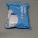 Carer Adult Diaper Covers 2PCS Washable, Leakproof Incontinence Underwear for Men Women Enclosed Elastic, Widened Waistband Design Protection for Long-Term Care & Daily UseWhite,Gray,Medium