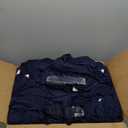 Trlyc 100 Pcs Spandex Chair Covers for Dining Chairs Stretch Polyester Dining Chairs Slipcovers for Wedding Party Decor Banquet Flat-Front Chair Cover (Navy Blue)