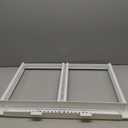 UPGRADED 240364787 Refrigerator Crisper Drawer Cover Frame Compatible with Frigidaire Crisper Drawer Replacement, Crisper Pan Cover Unit AP4432913, 240364794, FFTR1821TS0, FFTR1814TWB Crisper Drawer