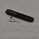 Mini Portable Cordless Hair Straightener, 1 inch Double Ceramic Flat Iron Hair Straightener and Curler 2 in 1, Wireless Curling Iron for Travel (Black)