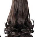 Auburn Ponytail Extension,14" Short Curly Wavy Claw Clip Pony tails Hair Extensions Natural Soft Synthetic Hairpiece for Women
