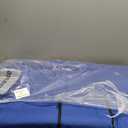 Sheenive Stadium Seat with Back Support Padded Bleacher Chairs with Back and Cushion, Portable Folding Bleacher Seat with Armrest, 6 Reclining Positions, Large Stadium Seat with Cup Holders & Pockets (20.5" Wide, Blue, 2 Pack)