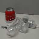 SMEG 50's Retro Style Personal Blender with Backlit Knob and Two 600 ML BPA Free bottles PBF01RDUS Red