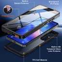 MOZOTER Designed for Samsung Galaxy S26 Ultra Case Waterproof, Military Shockproof Full Body Cover with Built-in Screen & Lens Protector, IP68 Underwater Protection for S26 Ultra 6.9" Black