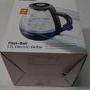 Chefman 1.7-Liter Electric Tea Kettle w/ Borosilicate Glass and Automatic Shutoff - Black