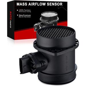 Mass Air Flow Sensor Meter Compatible for:-Volvo S60 2001-2009, S80 1999-2004, V70 2001-2007, XC90 2003-2006 OE# MAS0393 0280218088 31342362 8670115 Assembly W/ 5Pins [5Cyl 2.3 2.4 2.5 2.9]