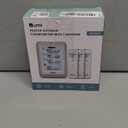 Indoor Outdoor Thermometer Wireless, 4.5 Inch Display Digital Hygrometer Thermometer Temperature Humidity Monitor with 330ft Range Sensor and Adjustable Backlight (White)