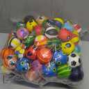 Yunsailing 108 Pcs Mini Stress Balls Bulk 2.4'' Sensory Fidget Ball Treasure Box Prizes Soft Assorted Stress Relief Toys for Hand Wrist Finger Exercise Adult Teen Party Favor Classroom