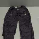 YEOREO CoreFlex Leggings with Pockets for Women Charm Scrunch Workout Leggings V Cross Waist Butt Lifting Gym Yoga Pants (Medium, Black Camo)