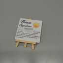 Inspirational Desk Decor Sunshine Gifts Human Sunshine Gift Human Sunshine Definition Wood Sign with Easel Home Office Shelf Table Desk Decor, Appreciation Gifts for Women Friends Men