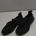 Feethit Womens Slip On Walking Shoes Non Slip Running Shoes Breathable Workout Shoes Lightweight Gym Sneakers (7.5, Black)