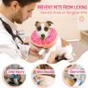 Supet Inflatable Dog Cone Collar Alternative After Surgery, Pet Neck Donut Collar Recovery E Collar for Neuter, Soft Dog Cone for Small Medium Large Dogs