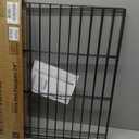 IRIS USA 24" 8-Panel Metal Pet Dog Puppy Playpen, Indoor/Outdoor Dog Fence, 58 x 58 x 24, Foldable, Customizable, Black