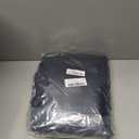 Waterproof Vinyl Tablecloth with Flannel Backing 2 Pcs 60x120 In Navy