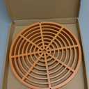 12" Outdoor Catch Basin Flat Round Grate CoverPipe GrateOrange version