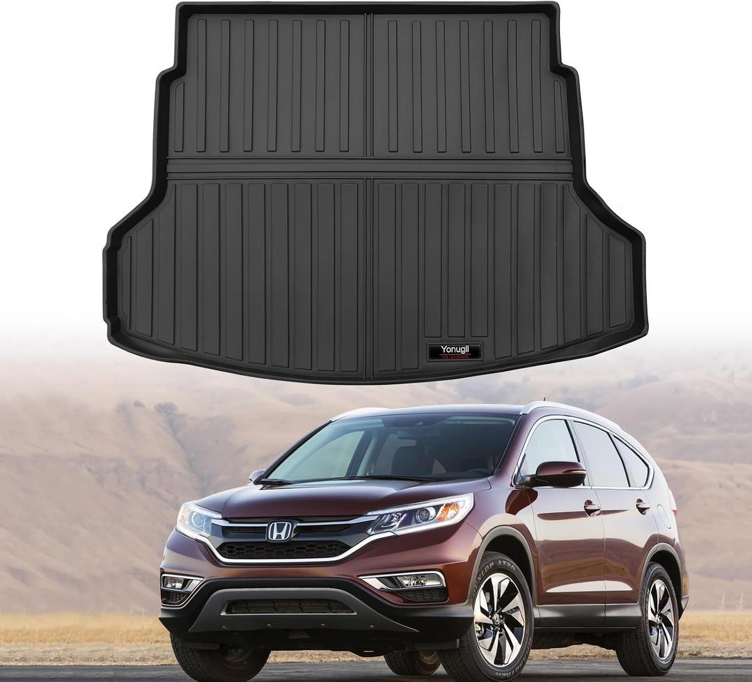 Custom for 2007-2016 Honda CRV Cargo Mats Trunk Liner All Weather TPE Protection Mat Accessories (for 2007-2016 Honda CR-V)