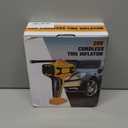 Tire Inflator Air Compressor Compatible with DeWalt 20V Battery Power, LIVOWALNY 160PSI Cordless Portable Electric Air Pump with Digital Pressure Gauge for Car Motorcycles Bike Ball Auto (No Battery)