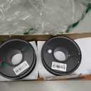 TECBEARS Translucent PLA 3D Printer Filament, PLA Filament Bundle, 0.25kg Each Spool, Total 2kg, 8 Packs, Black+White+Transparent (Red, Purple, Orange, Blue, Yellow, Green)