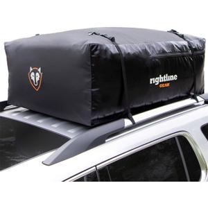 Rightline Gear Sport 3 Waterproof Rooftop Cargo Carrier for Top of Vehicle, Attaches With or Without Roof Rack, 18 Cubic Feet, Black