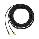 SMA Extension Cable 33ft, SMA Male to Female Low Loss RG174 Coaxial Cable Extender for SDR, Wireless Security Camera, Network System, GPS LTE 4G 5G WiFi Radio Antennas