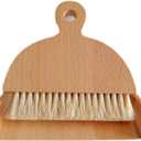 Dustpan and Brush Set Small Broom and Dustpan Set Dust Pan and Brush Set for Traveling, Rvs, Campers Campsites, Dorm Rooms, an Art Studio and More 1 Set