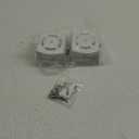 2 Pack-Adjustable Angle Baby Monitor Wall Mount for Motorola, Arlo, Infant Optics DXR-8, HelloBaby, Hellobaby Babysense Monitor Camera, Perfect Angle and Easy to Install (Camera Not Included)