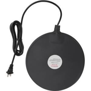 Topincn Bird Bath Heater, Thermostatic Control Full Covered De Icer for Livestock Poultry and Wild Birds (24.5cm / 9.6in Diameter)