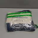 Blau Marité 2 Pack Velvet Decorative Throw Pillow Covers, 18"x18", Navy Blue and Grey, Solid, Modern, Contrast Piping, Indoor Use, Bedroom & Living Room