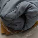 Bedsure King Comforter Set, Dusty Blue Soft Prewashed Bedding for All Seasons, 3 Pieces GentleSoft Bed Set, 1 Lightweight Comforter (104"x90") and 2 Pillowcases (20"x36")