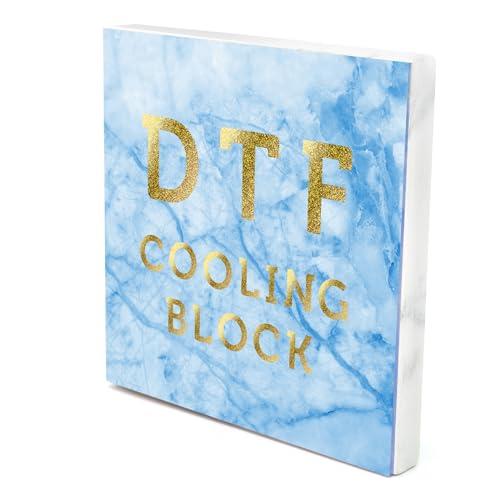 DTF Cooling Block – Fast Cooling DTF Transfer Tool for DTF Film and Powder Kit, DTF Film for Sublimation and Heat Transfer Vinyl Accessories