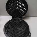 Mueller Heart 5 Waffle Maker, Waffle Iron, Adjustable Browning Control & Nonstick, Cool Touch Handle, Easy to Clean, Small Kitchen Appliances