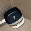 Hot Pot Electric 2.5L Non-Stick Portable Cooker Adjustable Power | Multifunctional Frying Saut Pan Lazy Pot for Cooking Soup Ramen Oatmeal Steak Pasta Compact Dorm Room Apartment and Travel