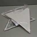 Easy Installation Corner Light with Linen Shade, 2 Pack Corner Lights for Living Room, Space-Saving Plug in Ceiling Light with Switch, Modern Apartment Lighting for Bedroom, Office, Study