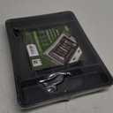 ukeetap Extra Large Expandable Silverware Organizer, BPA-Free Food-Safe Cutlery Flatware Organizer, Kitchen Utensil Drawer Organizer, Adjustable Silverware Holder for Spoons Forks Knives, Black