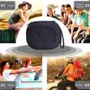 LTGEM Case Compatible with JBL Tune 770NC / 510BT / 720BT / 520BT / 520C / 670NC, for JBL Live 770NC / 670NC / 680NC / 780NC Headphones, Black+Gray