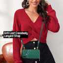 Detachable Crossbody Strap Wallet Case for Samsung Galaxy A11/M11 with Zipper Purse, Multi Card Slots and PU Leather Stand Shockproof Cell Phone Cover for A 11 11A Women Green