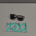 Goodr Going to Valhalla...Witness! OG Rectangle Sunglasses: Polarized Silver Lenses, Gray Plastic Frame, One Size Fits Most