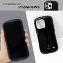 iFace First Class Designed for iPhone 13 Pro (6.1")  Cute Shockproof Dual Layer [Hard Shell + Bumper] Phone Case [Drop Tested] - Black
