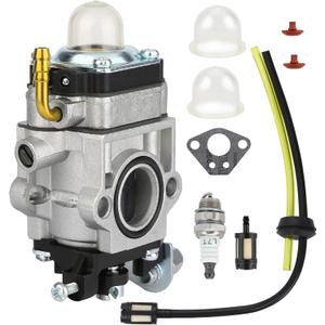300486 43cc Carburetor, Replacement Small Engine Carburetor Fits for Earthquake Tiller & Auger E43 MC43 MD43 WE43 Series, Compatible with Powermate & Southland PCV43 SCV43 Cultivator, SEA43 Auger