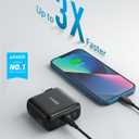 Anker iPhone Charger USB-C, Anker 40W 2-Port PIQ 3.0, PowerPort III Duo Type C Foldable Fast Charger,Power Delivery for iPhone 13/13 Mini/13 Pro/13 Pro Max/12/11, Galaxy, Pixel, iPad/iPad mini & More