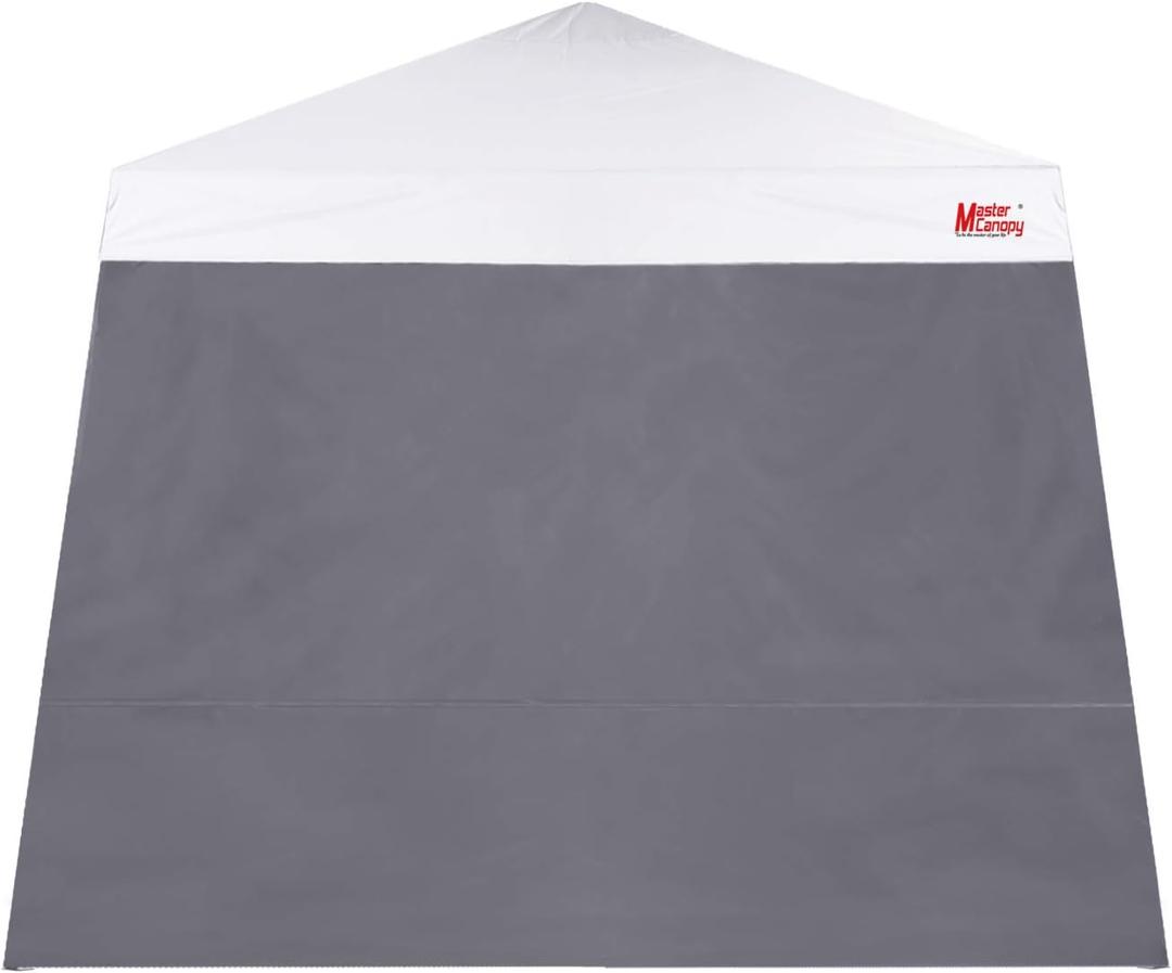 MASTERCANOPY SunWall Canopy Sidewall for 10x10 Slant Leg Canopy Tent, 1 Pack Sidewall Only (Gray)