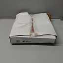 LORDTEX Snowflake Foil Print Christmas Curtains for Living Room and Bedroom - Thermal Insulated Blackout Curtains, Noise Reducing Window Drapes, 52 x 84 Inches Long, Red, Set of 2 Curtain Panels