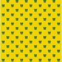 SATVIK 8x4ft. Yellow Fabric Backdrop for Pooja Pujan Decoration Lotus Floral Print Indian Traditional Festive Puja Cloth Mehndi Haldi Flower Curtain Wedding Anniversary Bridal Baby Shower Wall Banner (DESIGN 1)
