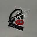 CamKix Camera Shutter Remote Control with Bluetooth Wireless Technology - Create Amazing Photos and Videos Hands-Free - Works with Most Smartphones and Tablets (iOS and Android) (Red)