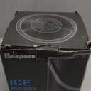 Insulated Ice with Silicone Lid, Scoop, Tongs & Strainer, 3L Stainless Steel Double Wall Ice Buckets for Parties & Cocktail Bar, Champagne Ice with Lid for Freezer, Ivory (Moonlit White)