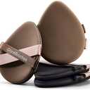 Makeup Sponge, GloréBrochas 4PCS Micro Porous Beauty Blender, Latex-Free PU Powder Puff, Low Absorption 3.2 Inch Makeup Puff, Soft Dual-Sided Foundation Sponge