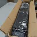 Fitvids Rubber Coated Hex Dumbbell Weight Set and Storage Rack, 100LB Set or 150LB Set, 5-20 lbs Pairs or 5-25 lbs Pairs